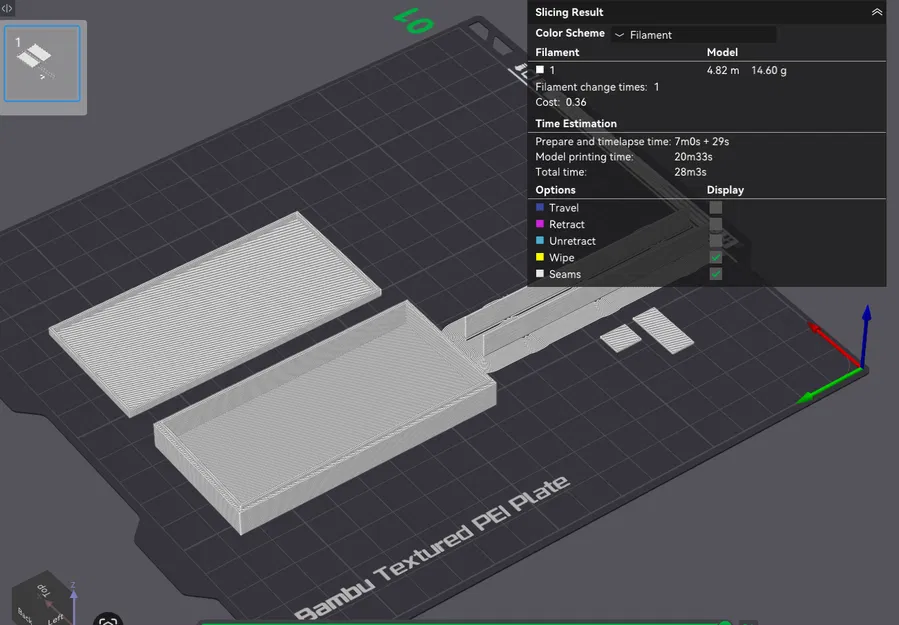 Hộp đựng với các ngăn tùy chỉnh (Container w/ Customize-able Compartments) - Image 2
