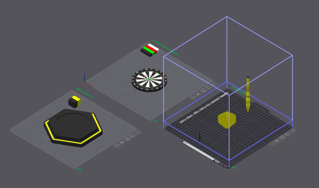 Cúp Dart / Pokal / Cup / Trophäe / Darts (dễ in) - Image 6