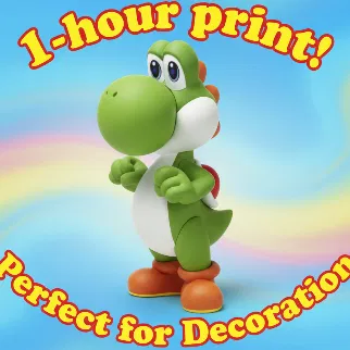 Tượng Yoshi (Figurine) – Model trưng bày dễ 3D Print