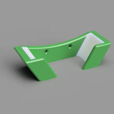 Giá treo vợt Padel gắn tường kèm đệm TPU (chống trầy)