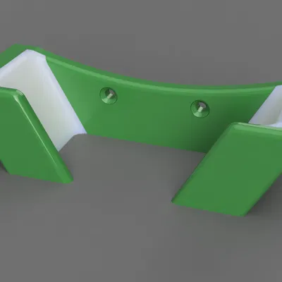 Giá treo vợt Padel gắn tường kèm đệm TPU (chống trầy)