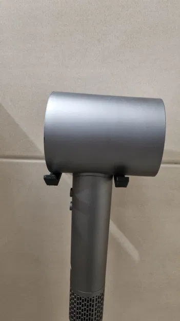 Giá treo máy sấy “Bất hoại” dán tường – Không cần khoan! (Tối ưu PETG) - Image 4