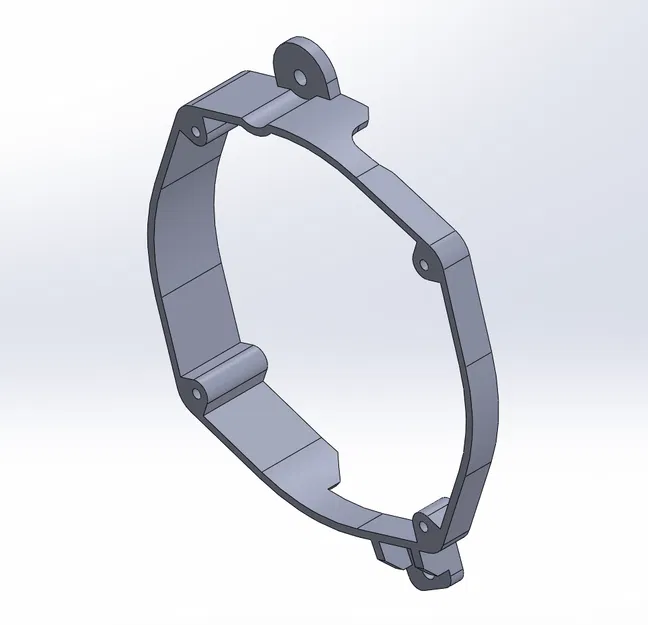 Bát chuyển loa cửa trước Saab 9-3 NG (speaker adaptor) - Image 1