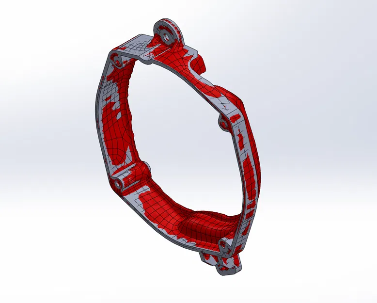 Bát chuyển loa cửa trước Saab 9-3 NG (speaker adaptor) - Image 2