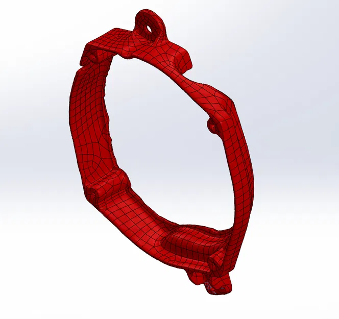 Bát chuyển loa cửa trước Saab 9-3 NG (speaker adaptor) - Image 3