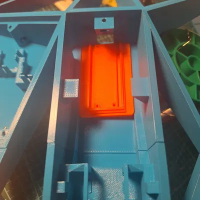 Bản độ mount Raspberry Pi Pico cho Poly Clone Hero Controller