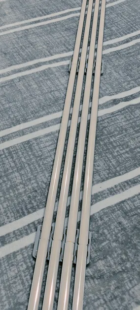 Plate DIY cho đèn LED gắn tường dùng aluminum channels 17.5–18mm - Image 4