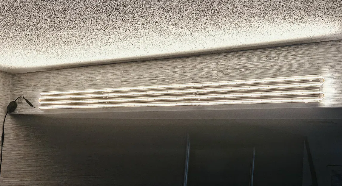 Plate DIY cho đèn LED gắn tường dùng aluminum channels 17.5–18mm - Image 6