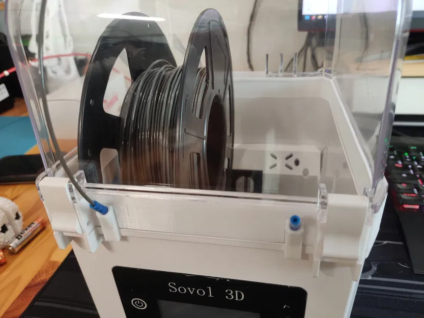 Sovol SH01: PTFE guide & riser (kê nắp tháo lắp nhanh) - Image 3