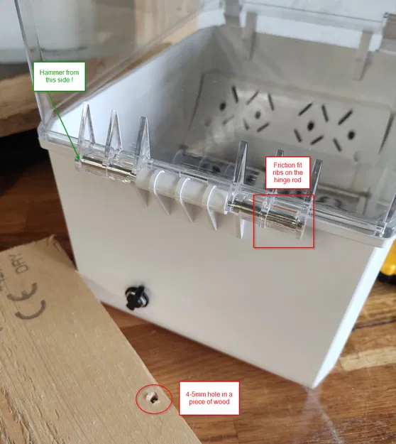 Sovol SH01: PTFE guide & riser (kê nắp tháo lắp nhanh) - Image 6