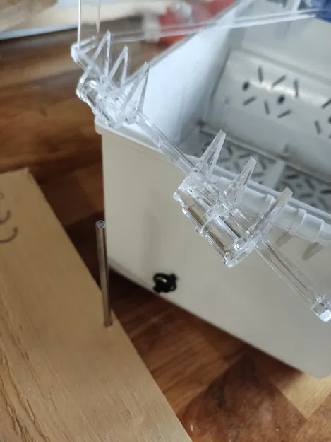 Sovol SH01: PTFE guide & riser (kê nắp tháo lắp nhanh) - Image 8