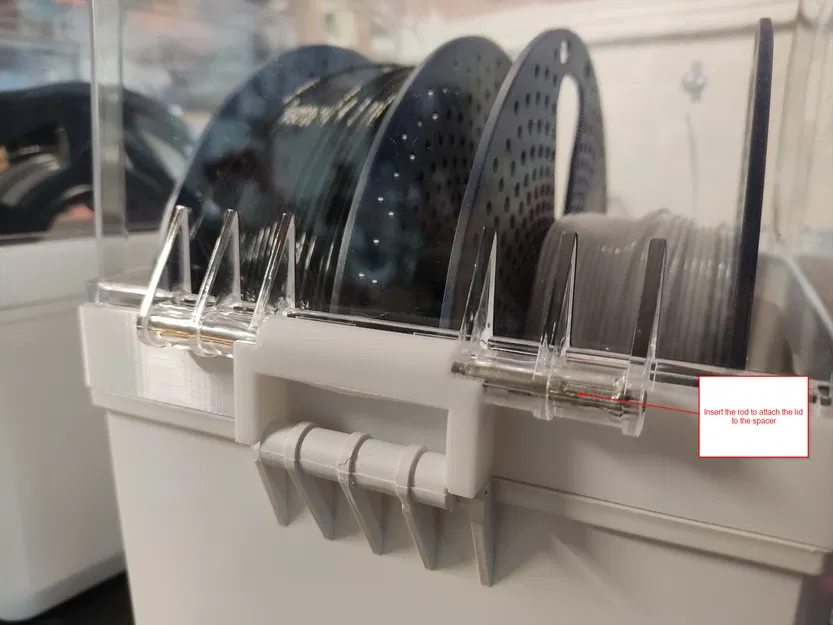 Sovol SH01: PTFE guide & riser (kê nắp tháo lắp nhanh) - Image 9