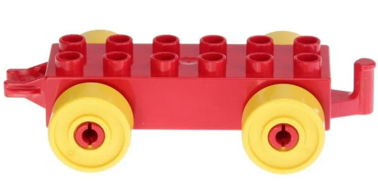 Xe bus tương thích LEGO DUPLO cho đế trailer DUPLO chuẩn (không branding) - Image 3