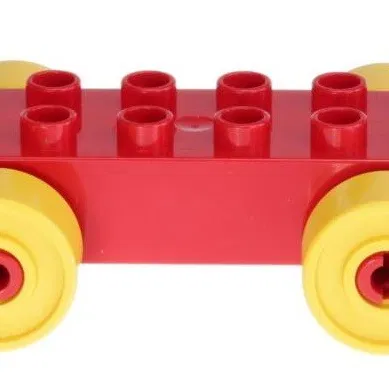 Xe bus tương thích LEGO DUPLO cho đế trailer DUPLO chuẩn (không branding)