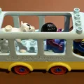 Xe bus tương thích LEGO DUPLO cho đế trailer DUPLO chuẩn (không branding) - Thumbnail 6