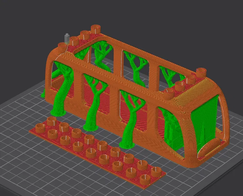 Xe bus tương thích LEGO DUPLO cho đế trailer DUPLO chuẩn (không branding) - Image 10
