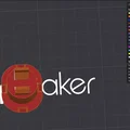 Nắp che lỗ gắn Snapmaker U1 cho Spool Holder - bản ngắn hơn nhẹ - Thumbnail 1