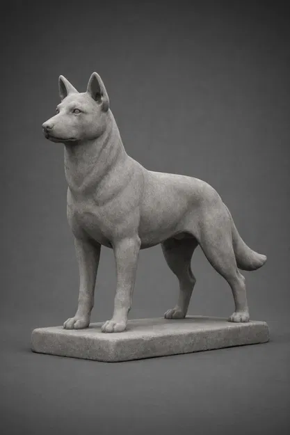 Tượng Chó (Dog Statue) - Image 1