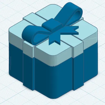 Hộp Quà Có Nơ (Gift Box With Ribbon)