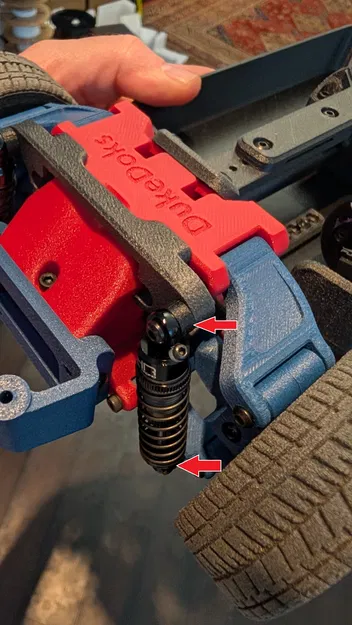 Spacer gắn phuộc R/C DKS-PRO (Shock Mount Spacer) - Image 2