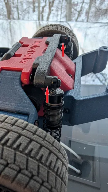 Spacer gắn phuộc R/C DKS-PRO (Shock Mount Spacer) - Image 3