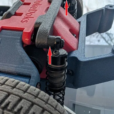 Spacer gắn phuộc R/C DKS-PRO (Shock Mount Spacer)