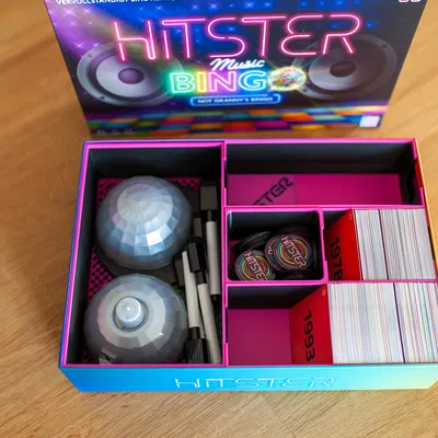 Insert Hitster BINGO để chứa thêm nhiều card