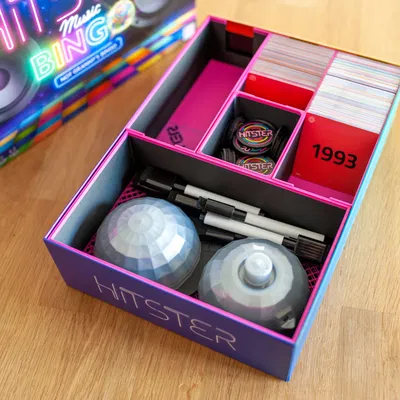 Insert Hitster BINGO để chứa thêm nhiều card