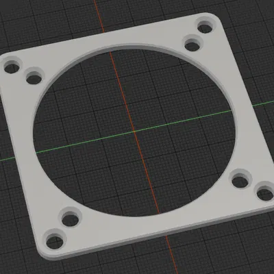 Tấm chuyển quạt 70mm sang 60mm (Fan Adapter Plate)