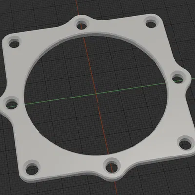 Tấm chuyển quạt 70mm sang 60mm (Fan Adapter Plate)