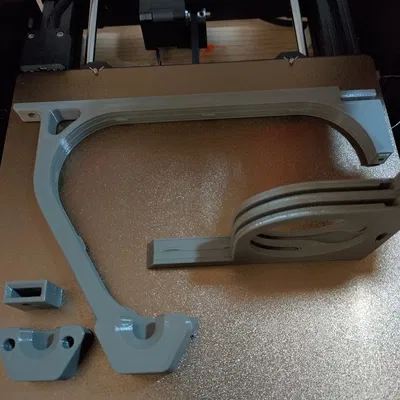 Móc treo cuộn filament Double Buffer (gắn dưới kệ) – Nigeke