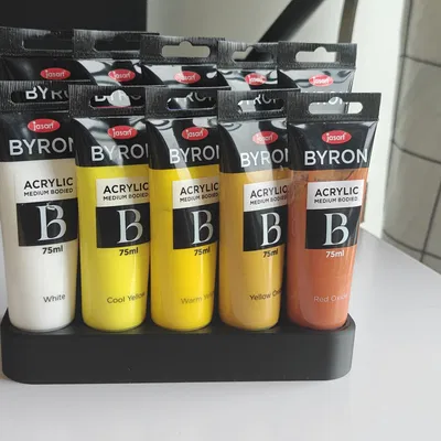 Giá đỡ tuýp sơn Acrylic 75ml (nắp 34mm)