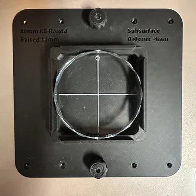 Jig Ornament Pha Lê K5 80mm cho Xtool F2 Ultra UV (Xtool F2 Ultra UV K5 80mm Ornament Jig)