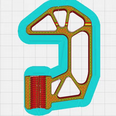 Kẹp có lỗ 3mm (Clamp with 3mm hole)