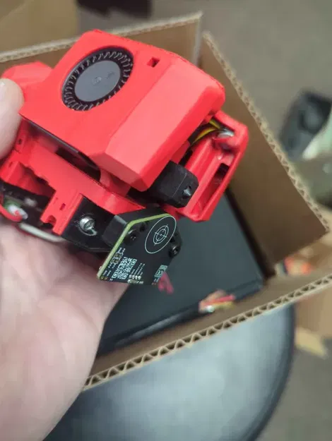 Ngàm gắn Cartographer cho XOL A4T với TZ V6 Hotend - Image 1