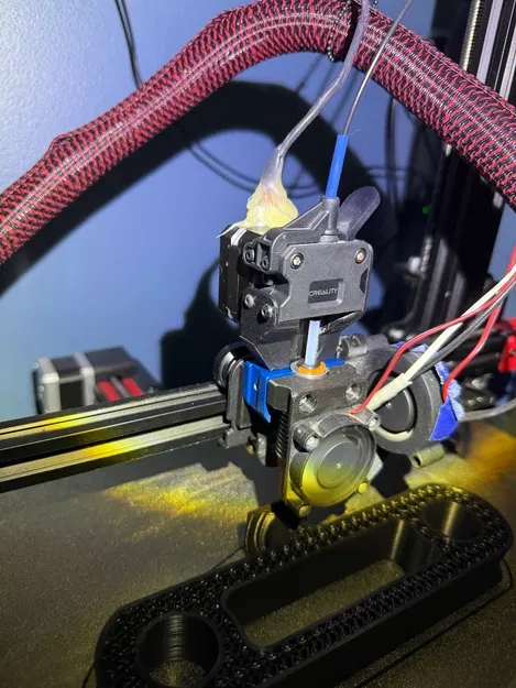 Ngàm/adapter gắn Creality Sprite SE extruder cho mount kiểu Klemco - Image 1