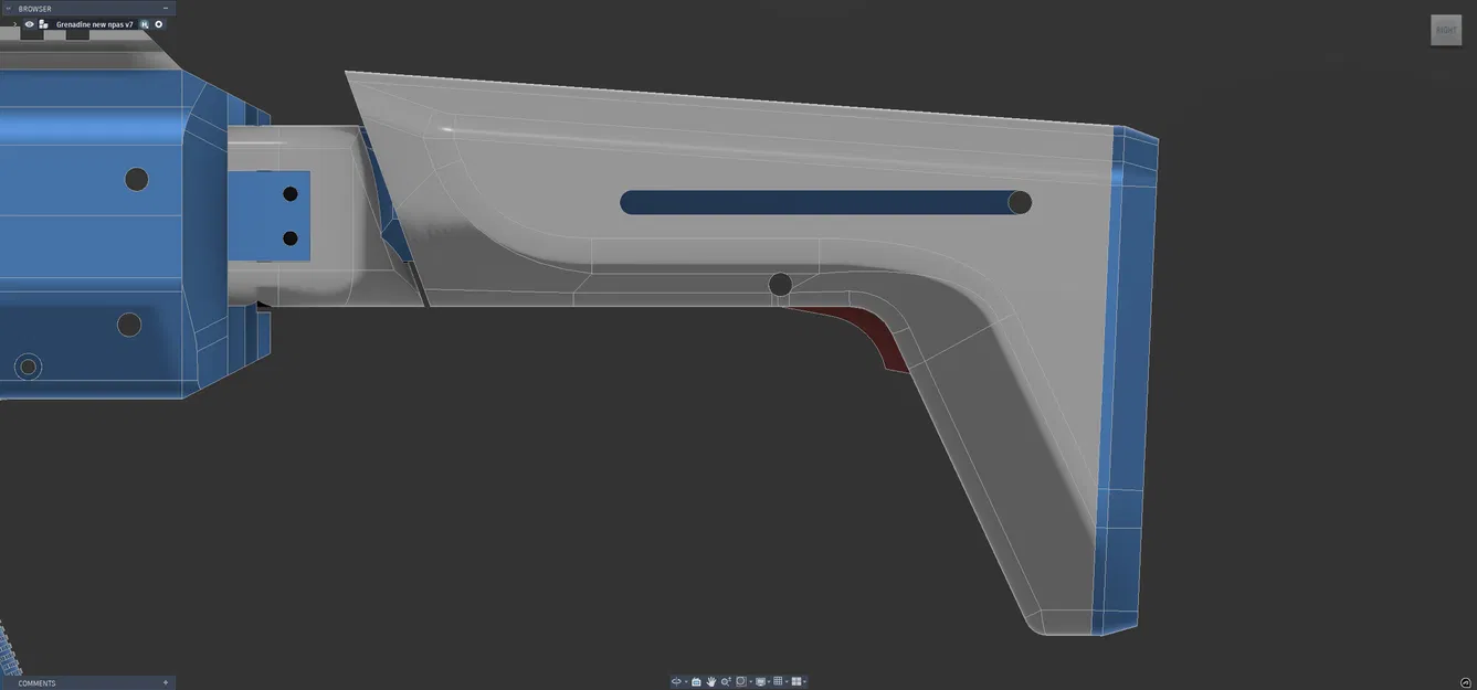 Báng 1913 gập được, kéo dài 3 nấc (retractable) - Image 5