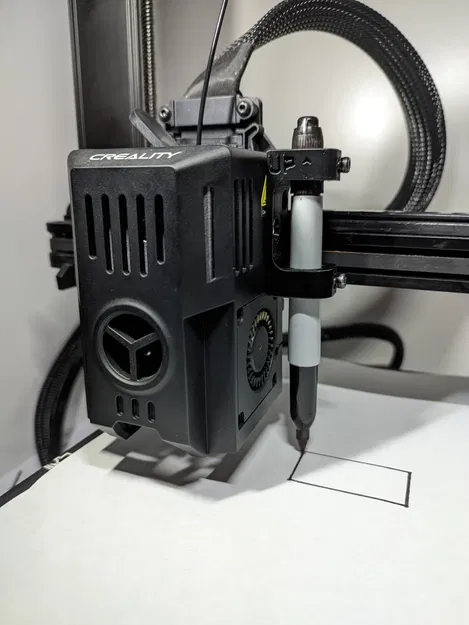 Bộ giữ bút cho Ender 3 V3 KE (Pen Holder Adapter) - Image 1
