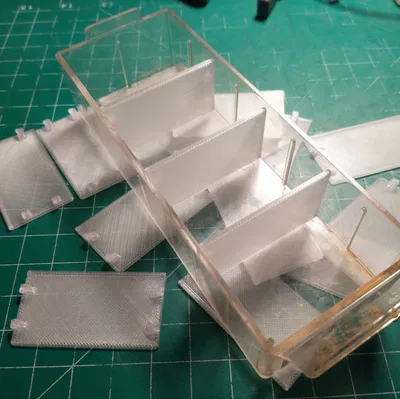 Vách chia ngăn ngăn kéo linh kiện nhỏ (Small Parts Drawer Divider)