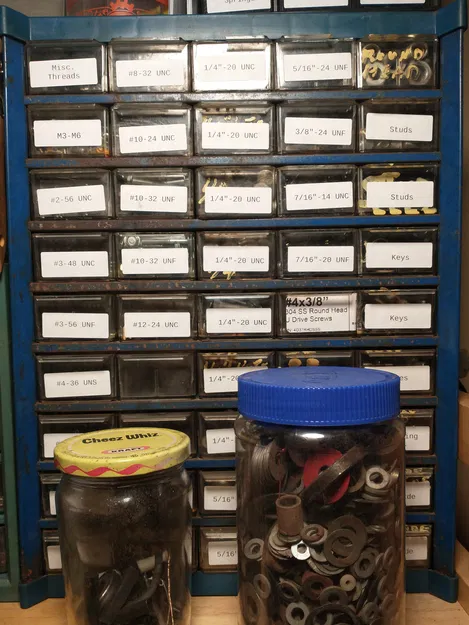 Vách chia ngăn ngăn kéo linh kiện nhỏ (Small Parts Drawer Divider) - Image 4