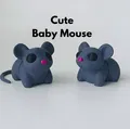 Bé Chuột Con Khớp Nối Dễ Thương Mini (Cute Articulated Baby Mouse Mini) - Thumbnail 1