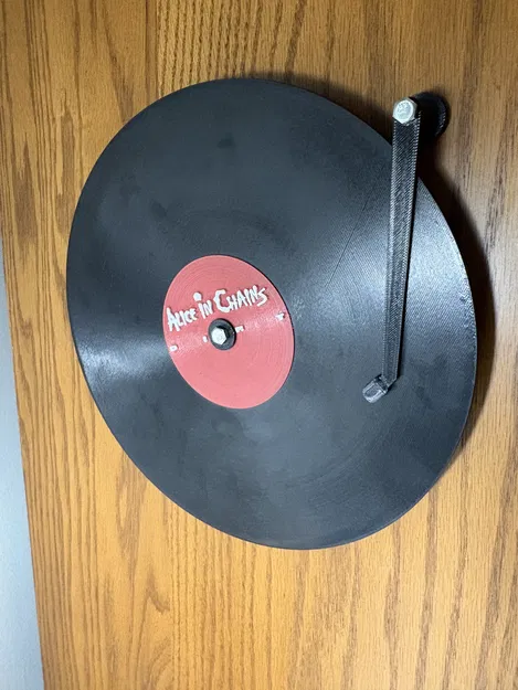 Mẫu đĩa Vinyl kèm bộ treo tường (Model Vinyl record with wall mount) - Image 5