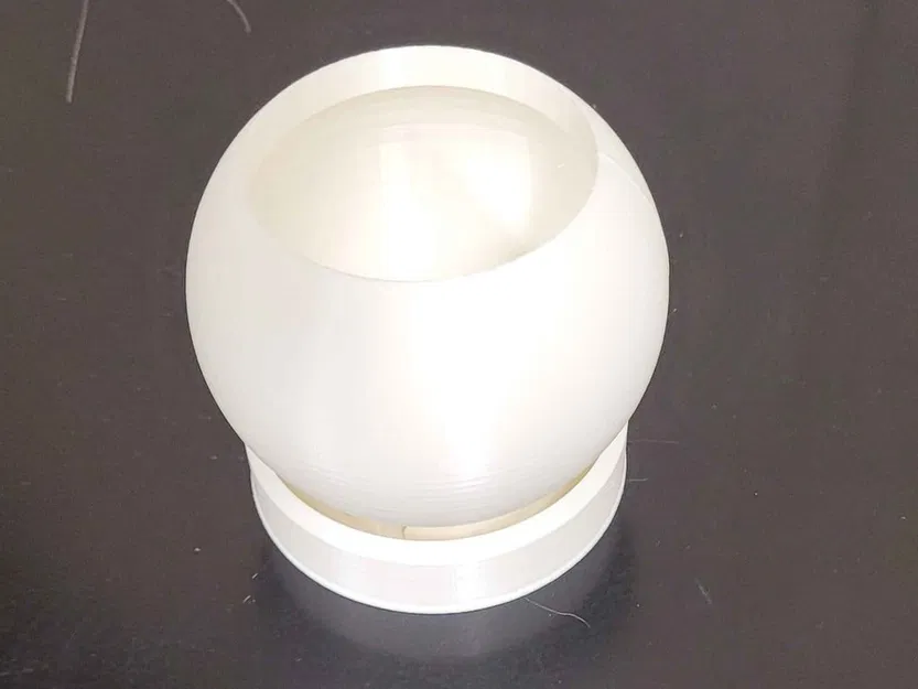 Chậu cầu nhỏ 80 mm cho succulents hoặc tea light - Image 1