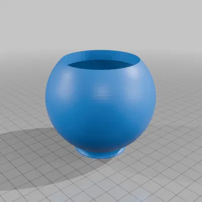 Chậu cầu nhỏ 80 mm cho succulents hoặc tea light