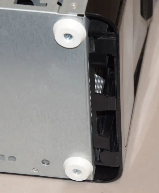 Chân đế máy tính tròn thuôn 25mm có lỗ vít cho Gateway LX6810-01 & PC khác - Image 1