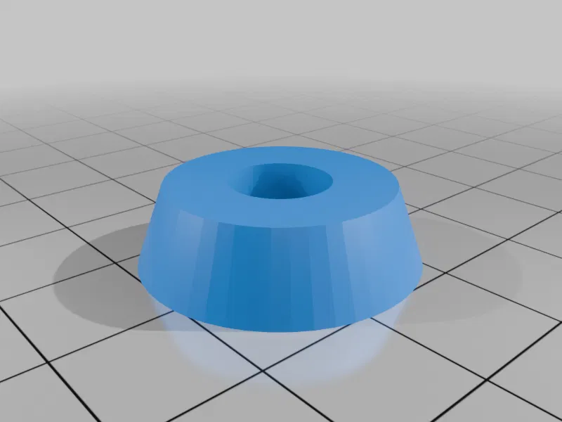 Chân đế máy tính tròn thuôn 25mm có lỗ vít cho Gateway LX6810-01 & PC khác - Image 2