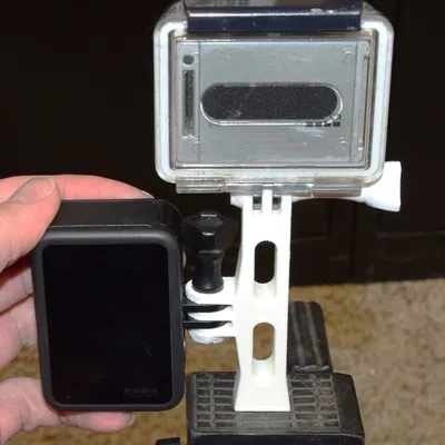 Ngàm GoPro 2 Hướng Quay Ngang/Dọc Đồng Thời