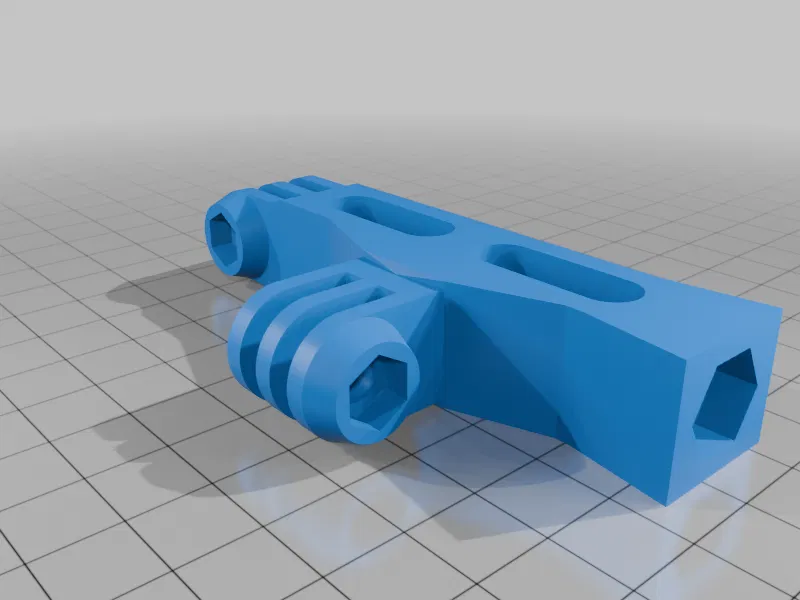 Ngàm GoPro 2 Hướng Quay Ngang/Dọc Đồng Thời - Image 5