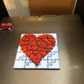 Trái tim ghép hình (Puzzle Heart) kèm khung/hộp (Frame box) - Thumbnail 5