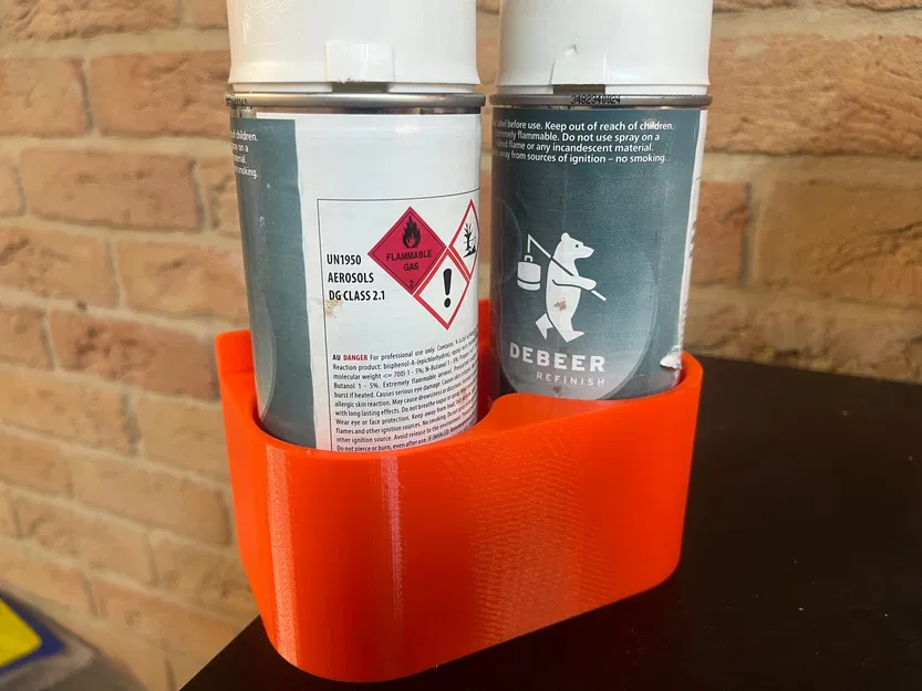 Kệ Treo 2 Bình Xịt (Dual Spray Can Holder) - Image 4